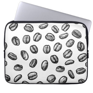 Kaffeemuster Laptopschutzhülle