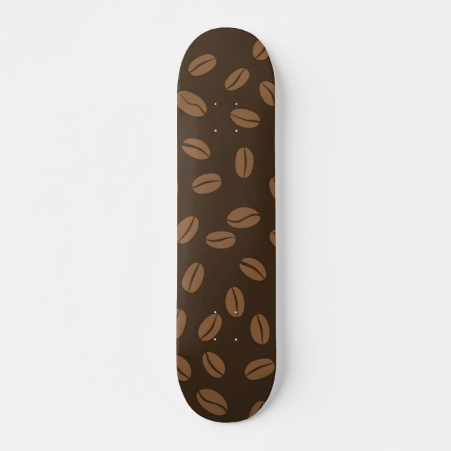 Kaffeemuster Skateboard (Vorne)