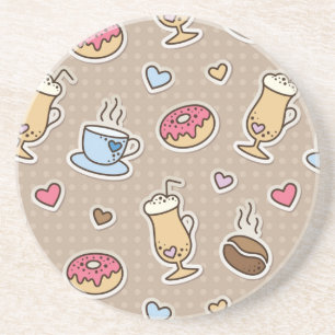 Kaffeemuster Untersetzer