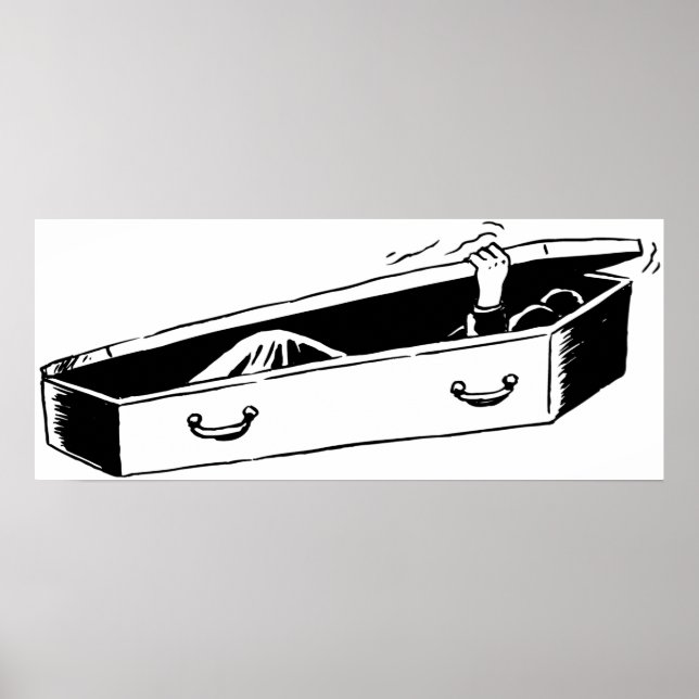 Kaffeeöffnung Poster (Vorne)