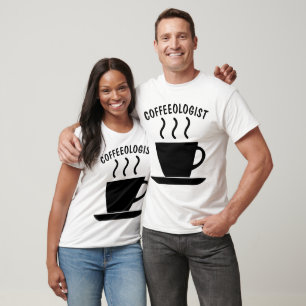 KAFFEEOLOGISTISCHE T - Shirt, Funny Coffee T-Shirt