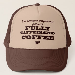 Kaffeepackung Truckerkappe