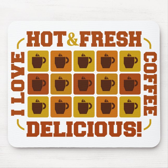 Kaffeepads mousepad (Vorne)