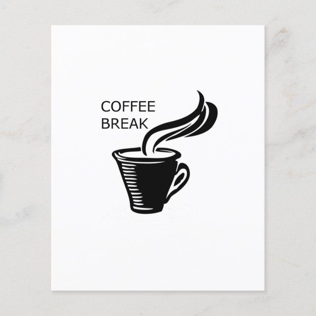 Kaffeepause (Vorderseite)