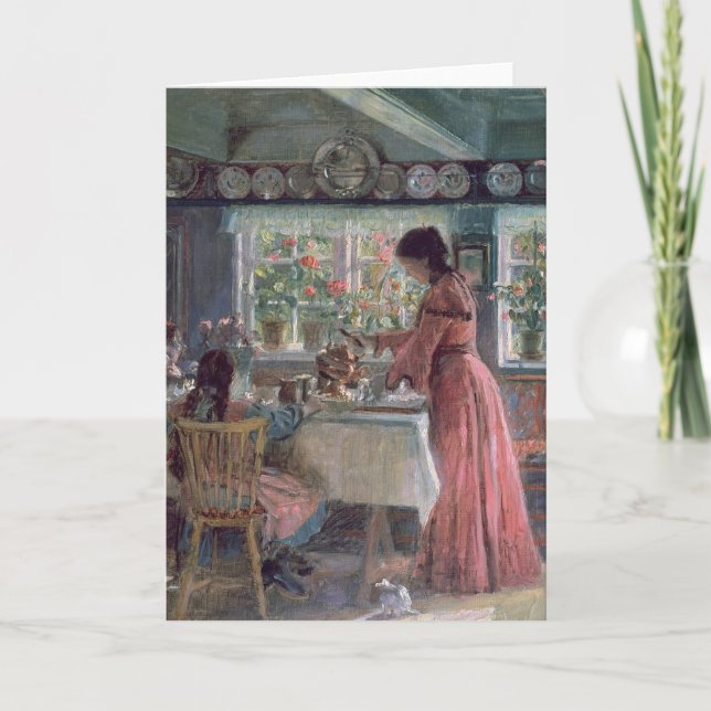 Kaffeepause 1906 karte (Vorderseite)