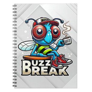 Kaffeepause Buzz Notizblock