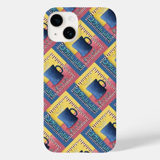 Kaffeepause Case-Mate iPhone Hülle (Rückseite)