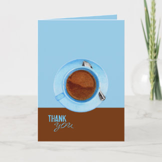 Kaffeepause Danke Karte