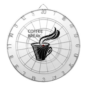 Kaffeepause Dartscheibe