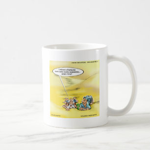 Kaffeepause der Londoner Times-Cartoon Tasse
