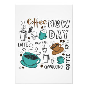 Kaffeepause für den neuen Tag Fotodruck