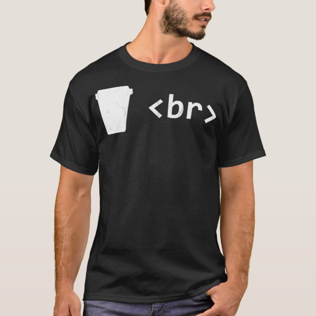 Kaffeepause für Software-Entwickler - Ich brauche  T-Shirt (Vorderseite)