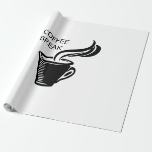Kaffeepause Geschenkpapier