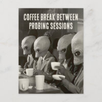 Kaffeepause Pause von Alien Entführungen