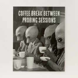 Kaffeepause Pause von Alien Entführungen Puzzle