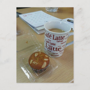Kaffeepause Postkarte