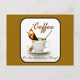 Kaffeepause Postkarte