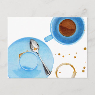Kaffeepause Postkarte