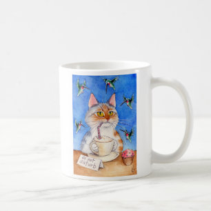 Kaffeepause-Tasse der Katze Kaffeetasse