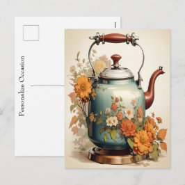 Kaffeepause Teestunde Zusammenkunft Gelegentlich  Feiertagspostkarte