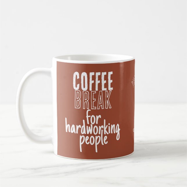 Kaffeepause – Tolle Ideen – Terrakotta  Kaffeetasse (Links)