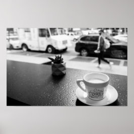 Kaffeepausen in NYC Poster