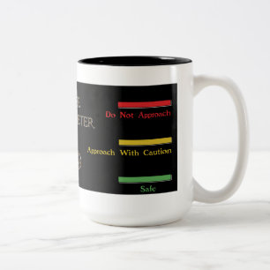 Kaffeepegel Meter Black Coffee Tasse