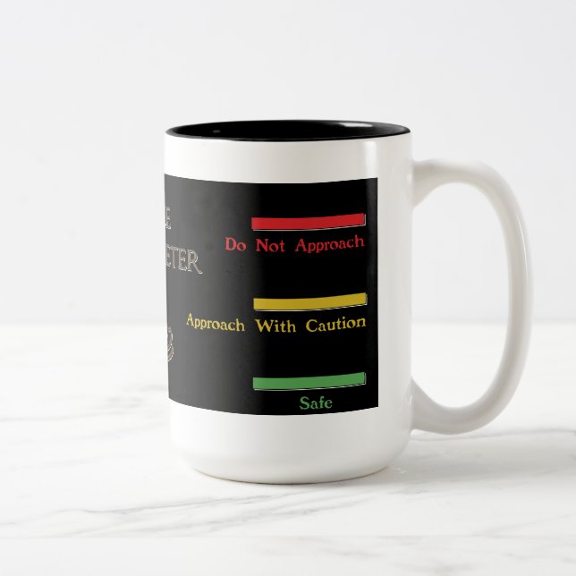 Kaffeepegel Meter Black Coffee Tasse (Rechts)