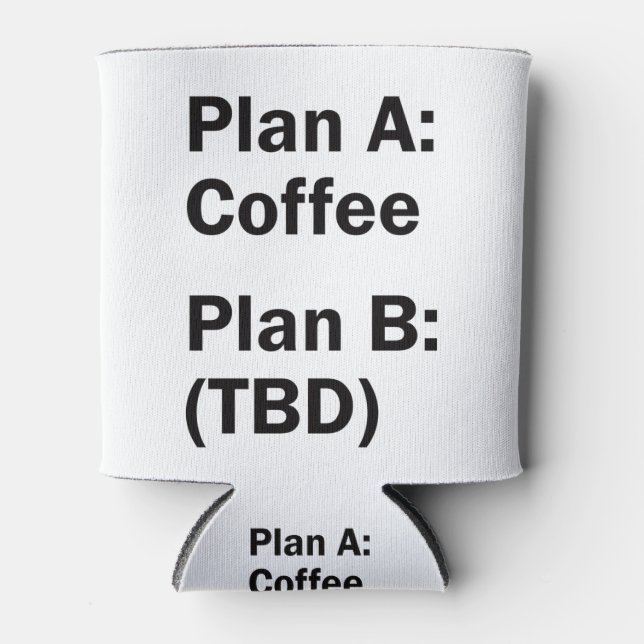 Kaffeeplan Dosenkühler (Vorderseite)