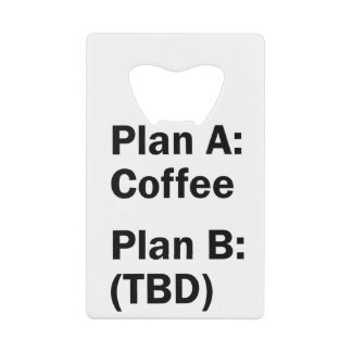 Kaffeeplan Geldbeutel Flaschenöffner