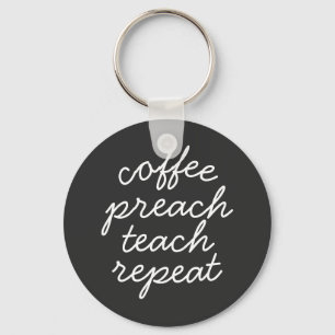 Kaffeepräsentation Wiederholung Schlüsselanhänger