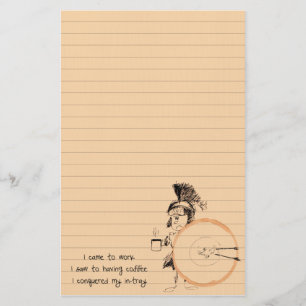 Kaffeeringkunst Briefpapier