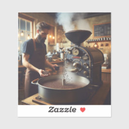 Kaffeeröster Aufkleber