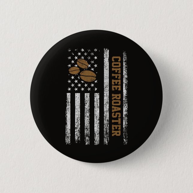 Kaffeeröster Button (Vorderseite)