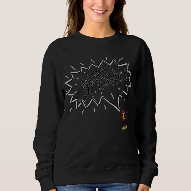 Kaffeeröster Sweatshirt (Vorderseite)