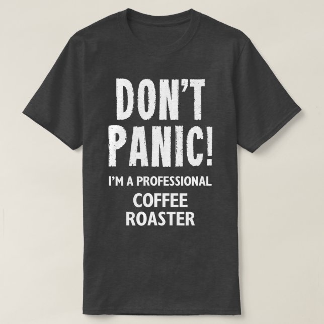 Kaffeeröster T-Shirt (Design vorne)