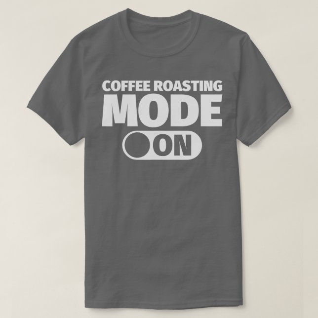 Kaffeerösterei auf T-Shirt (Design vorne)