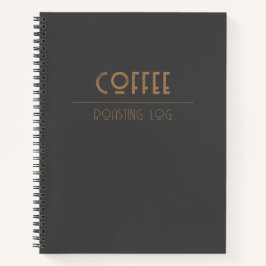 Kaffeerösterei Notizbuch