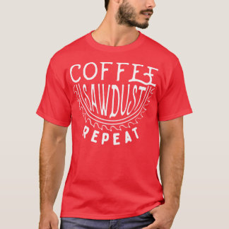 Kaffeesäubestaub wiederholen T-Shirt