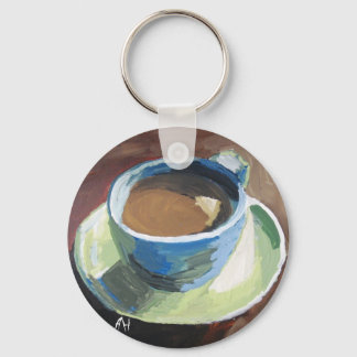 Kaffeeschale grüner Schlüsselanhänger