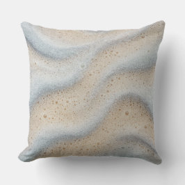 Kaffeeschaum-Textur Kissen