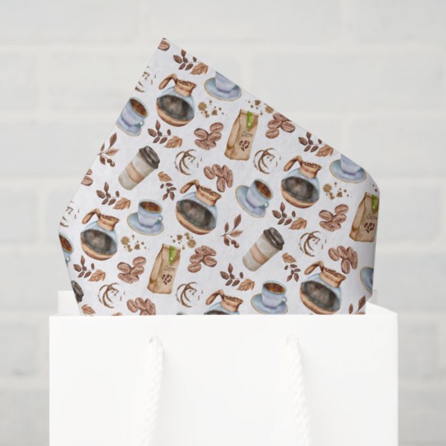 Kaffeeseidenpapier Seidenpapier (Geschenk Tasche)