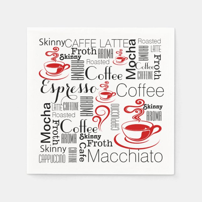 Kaffeespezialisten Serviette (Vorderseite)