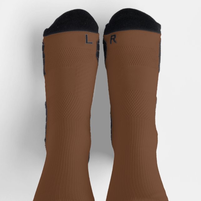 Kaffeestall Schlicht Socken (Oben)