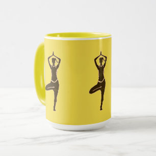 Kaffeestand Yoga Tasse