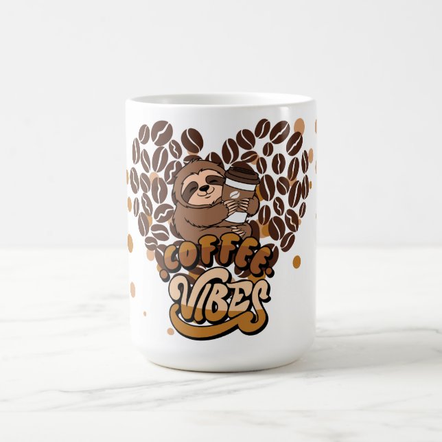 Kaffeestimmung Design Kaffeetasse (Mittel)
