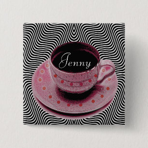 Kaffeestubeknöpfe Button