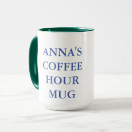 Kaffeestunde Tasse mit Kreuz