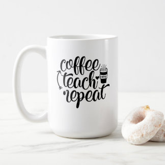 Kaffeetablette Wiederholung der Tasse