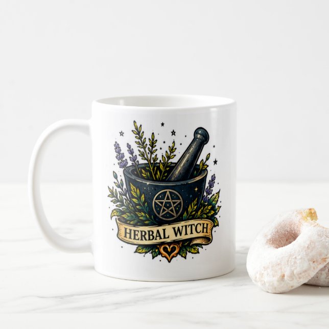 Kaffeetasse  (Mit Donut)